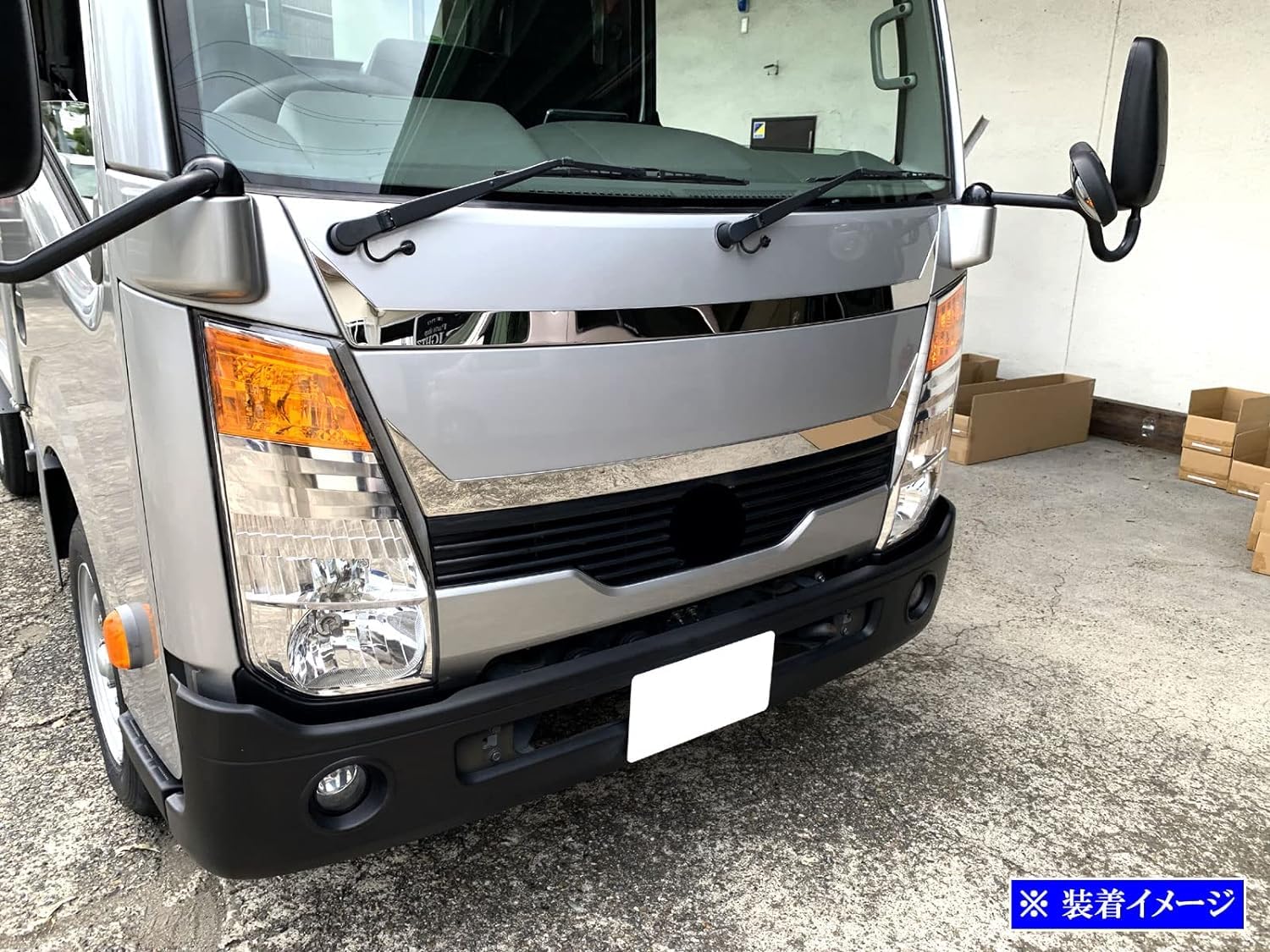 エルフ.モール ブライツ(車) BRIGHTZ いすゞ エルフ 超鏡面ステンレスメッキ