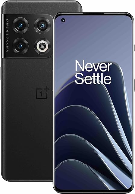 OnePlus 10 Pro 5G 8 GB RAM 128 GB, bez Simlocka, z Aparat Hasselblad do telefonów komórkowych drugiej generacji - 2 lata gwarancji - Volcanic Black
