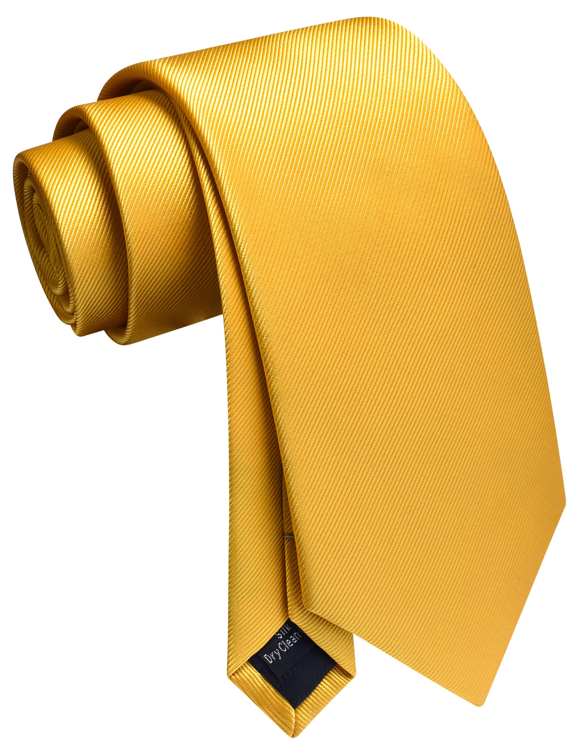 branduce 63'' XL Tie Mens Extra Long Solid Woven Necktie for Men Big and Tall + Gift Box-picture-54