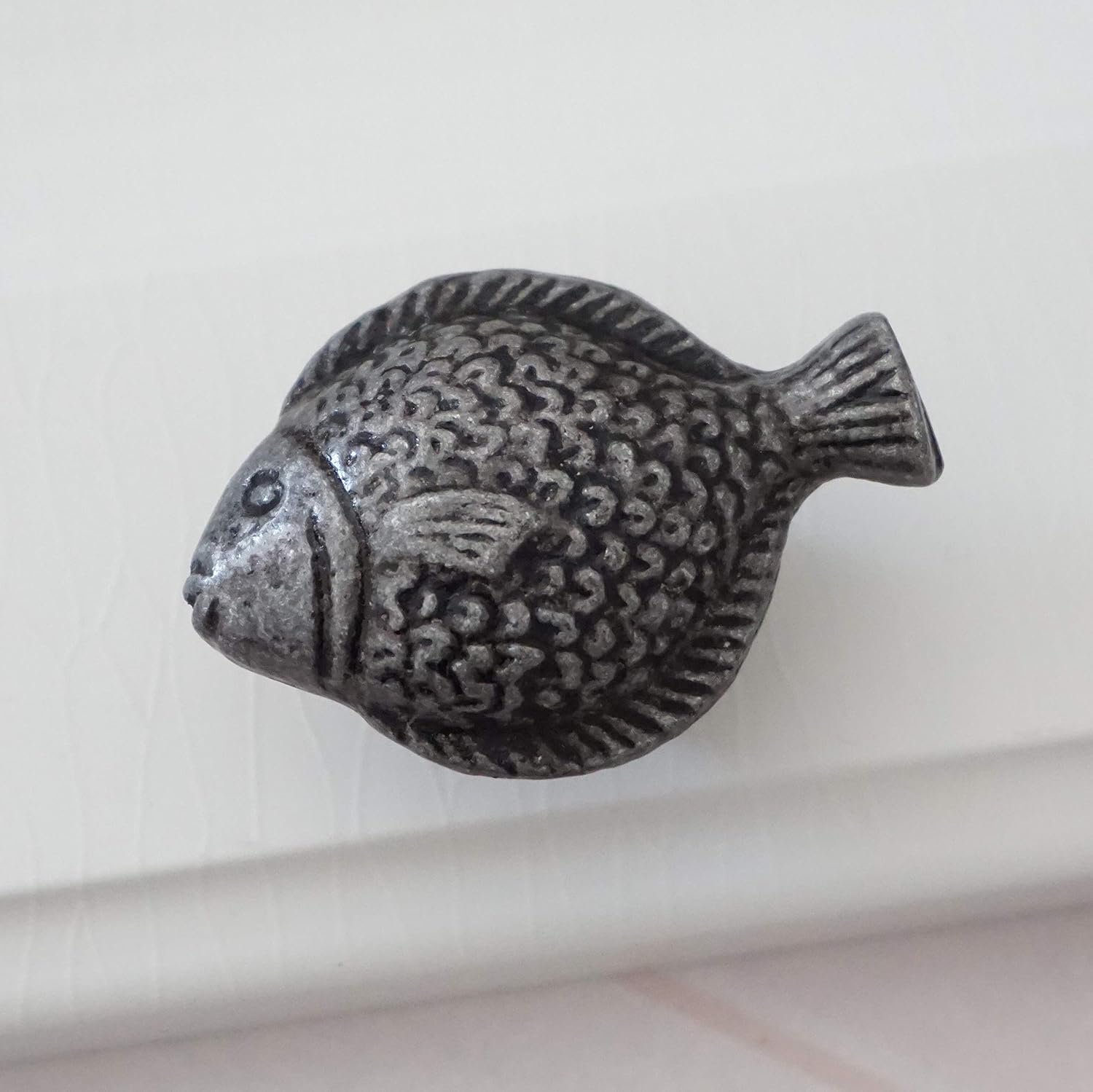 LBFEEL Seaside Beach Theme Style Antique Fish Knob Kitchen Drawer Cabinet Knob Beach Decor