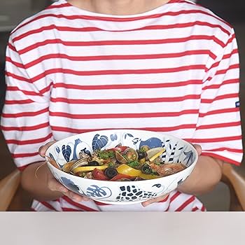 大鉢　骨董　染付　モダン 染付古波佐見 |盛鉢【 natural69】公式オンラインショップ