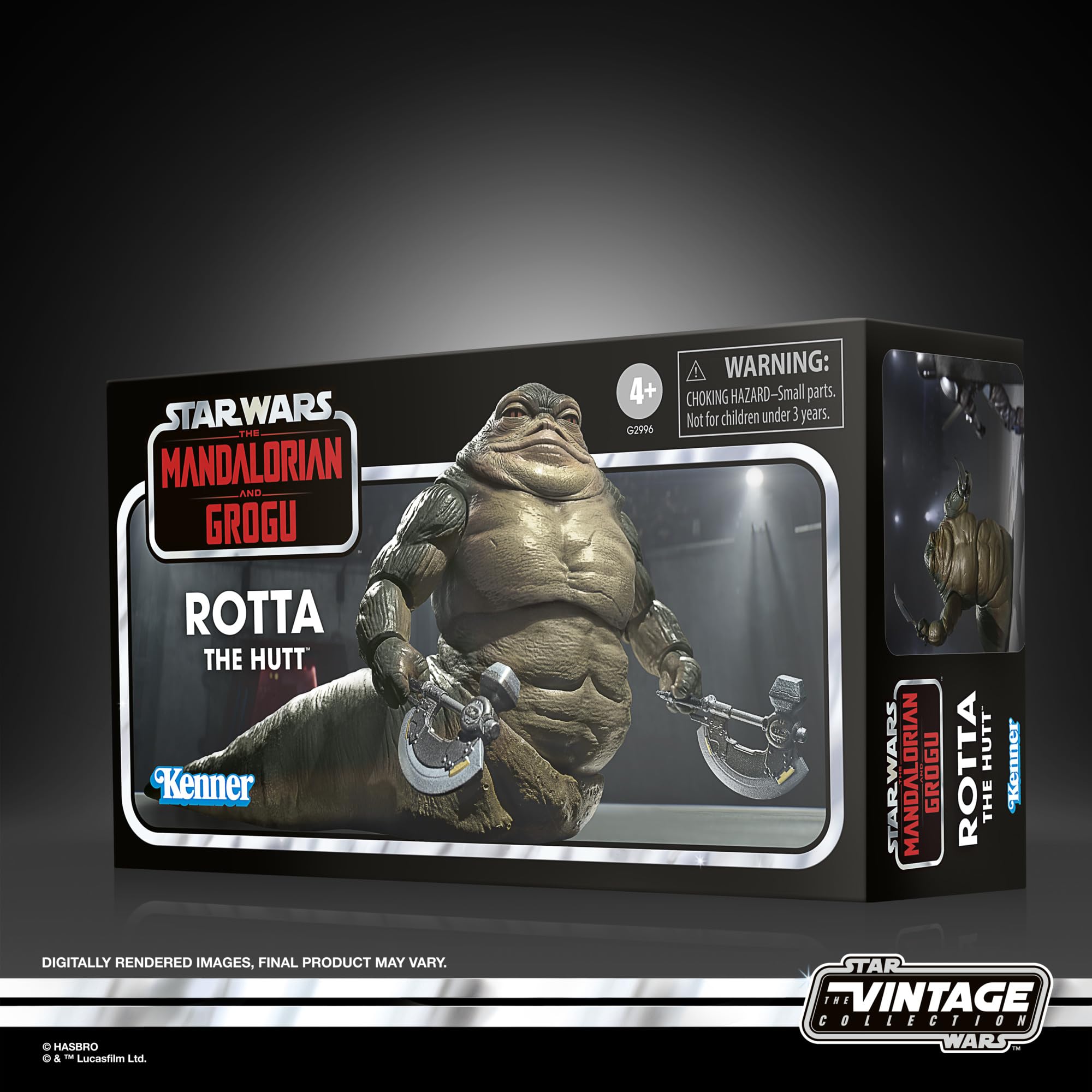 Star Wars The Vintage Collection Rotta der Hutte, The Mandalorian and Grogu Deluxe Premium Action-Figur zum Sammeln (9,5 cm)