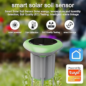 Smart Soil Moisture Sensor Plant Flower Monitor Te... U2013 Grandado