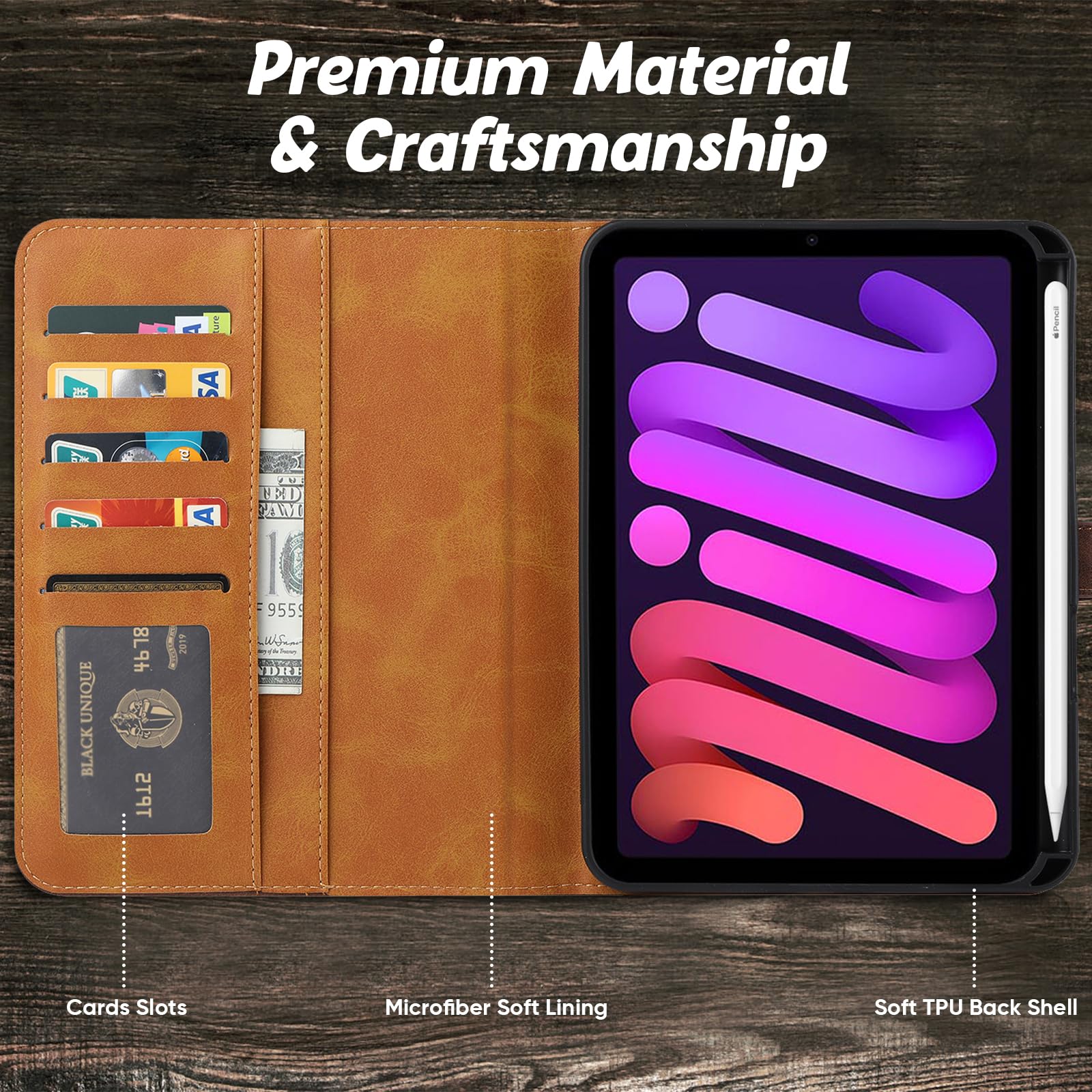 Amazon.com: Flip Case for Apple iPad mini 7th Gen (A17 Pro)/ iPad