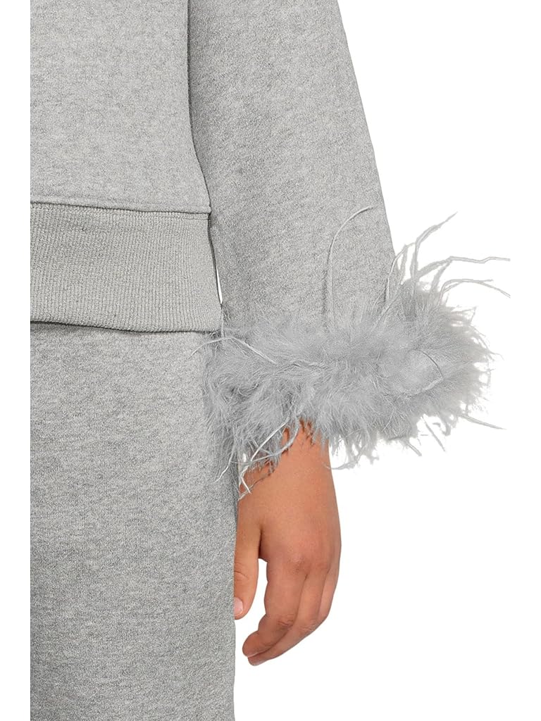 Gray Lola and The Boys Grey Feather Athletic Set (Toddler/Little Kid/Big Kid)