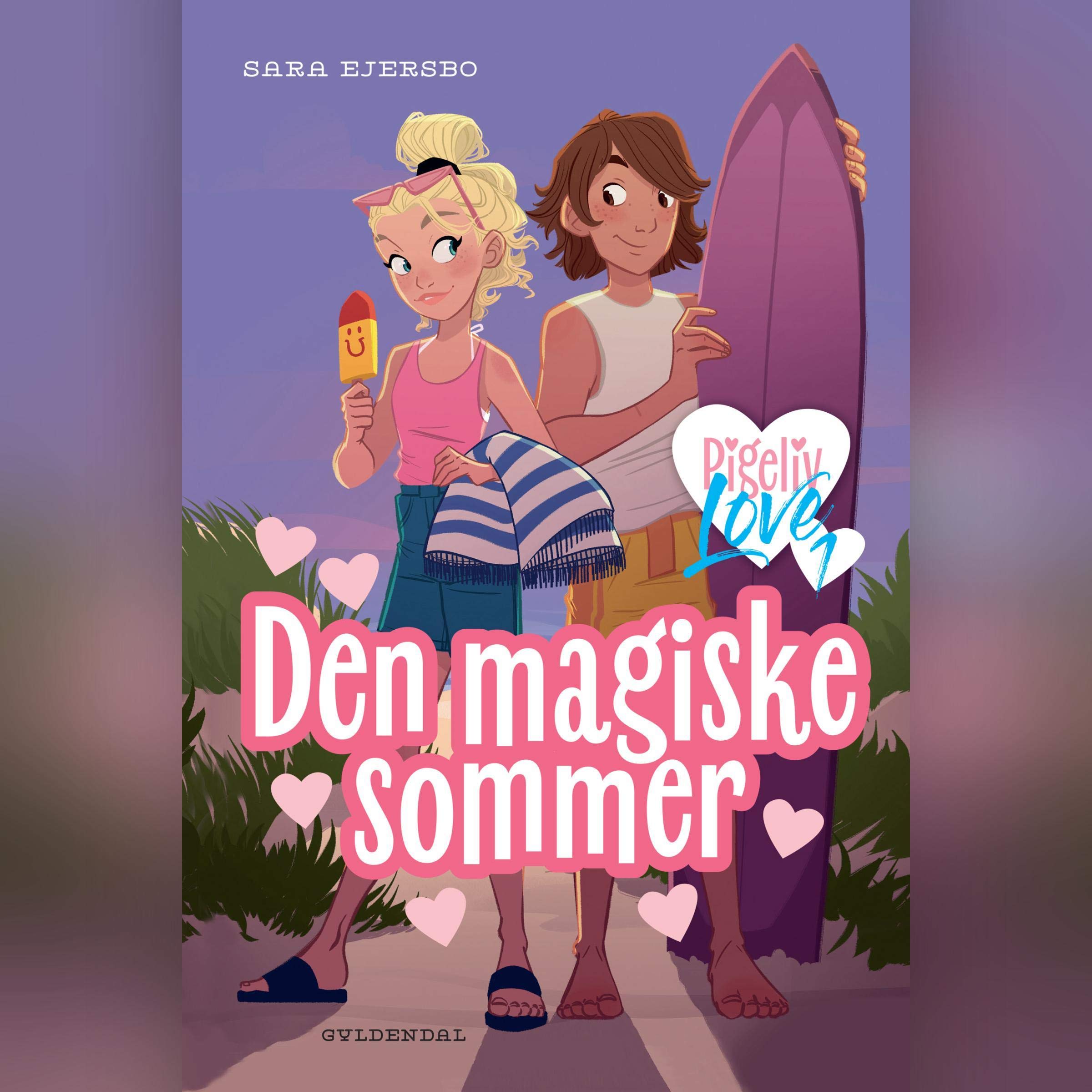 Cover art for Den magiske sommer