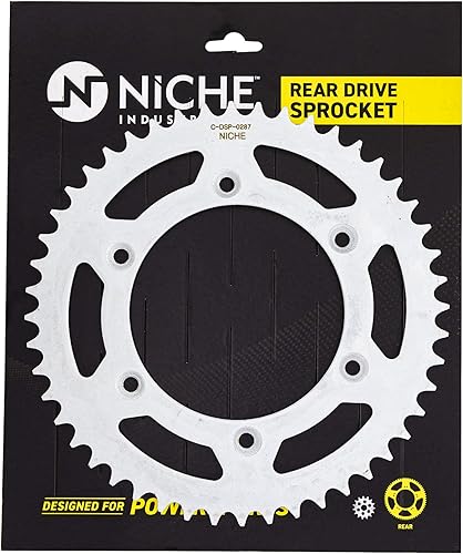 Miniatura 4 de NICHE Combo de cadena de piñón de transmisión para KTM y SX Motocross 250 SXF Racing Front 13 Rear 48 Tooth 520V-X X-Ring 116 eslabones