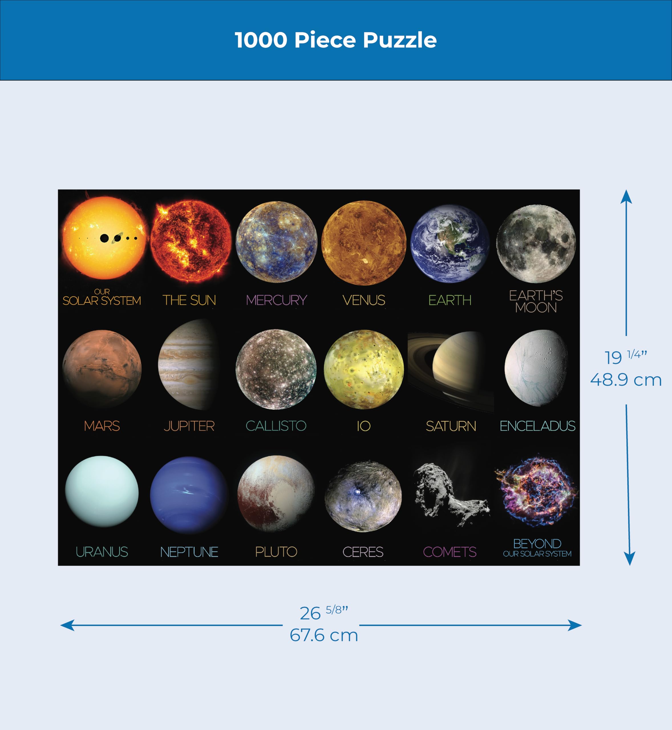 Amazon.co.jp: New York Puzzle Company 1000ピース ジグソーパズル