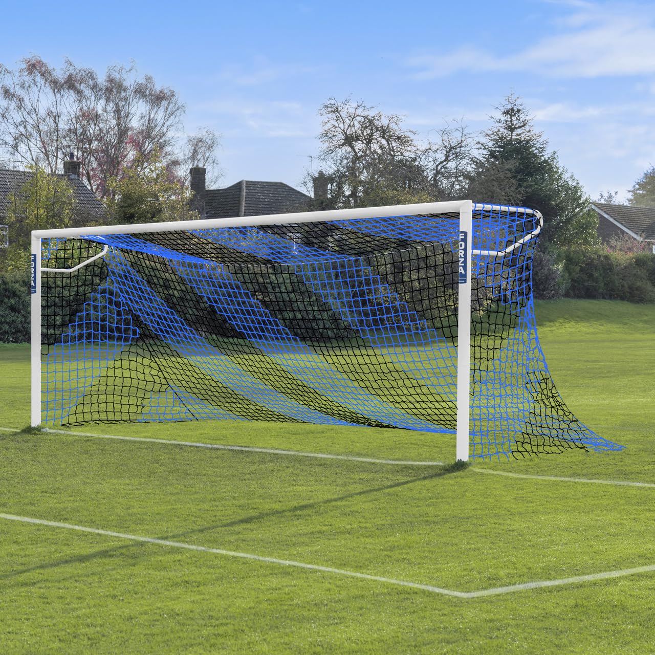 Amazon.com : Striped Soccer Goal NET - Official Full Size
