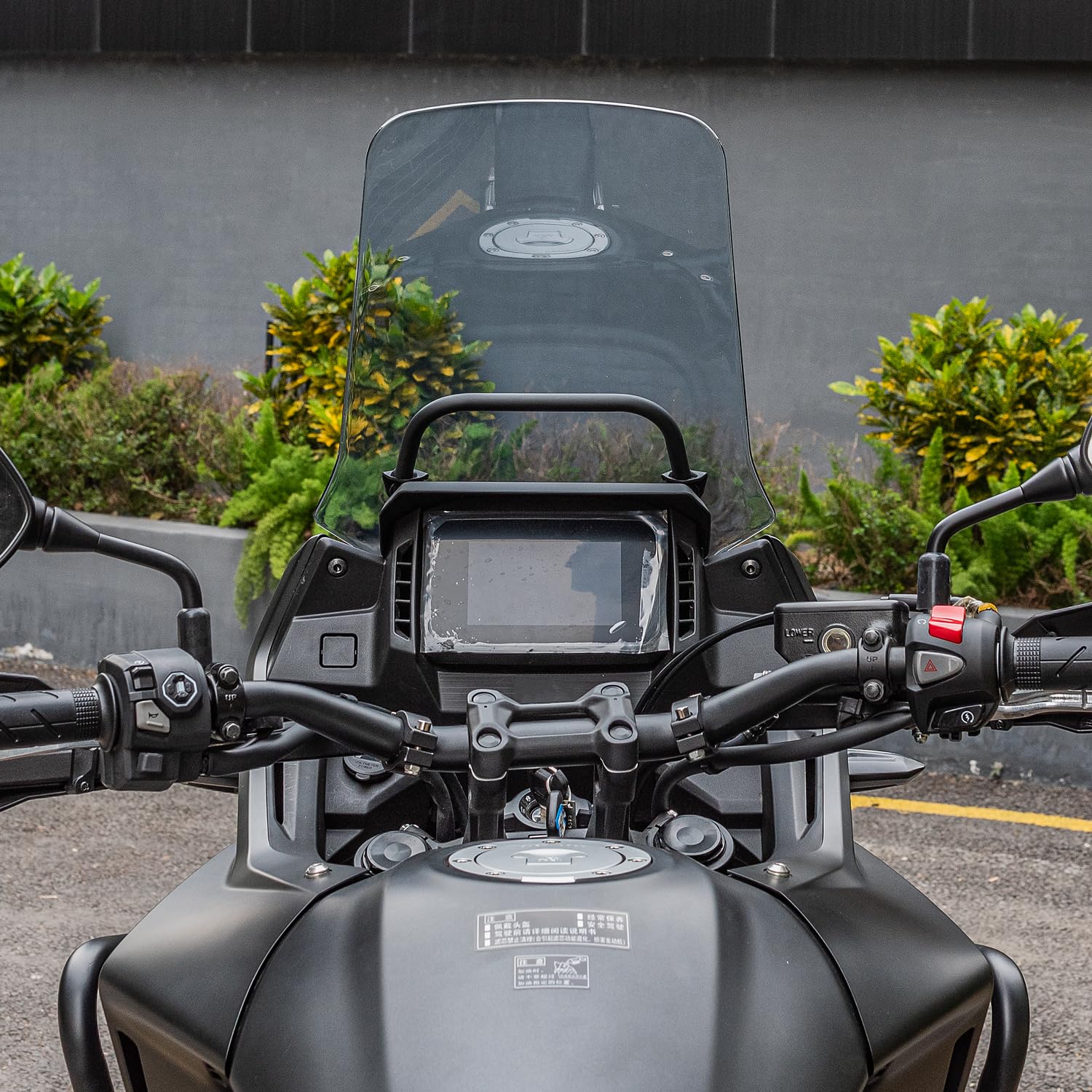 Pare-Brise pour Moto NX500 NX400 2024 2025 2026 Bulle Touring Déflecteur - Fumé clair | Déflecteur de pare-brise pour moto