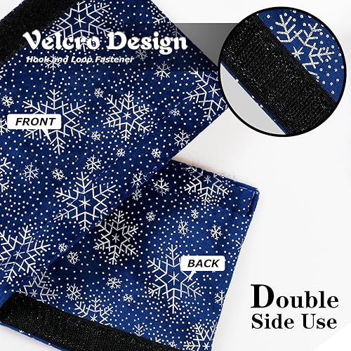 Miniatura 4 de Daixers 3 fundas para manijas de puerta de refrigerador, decoración de cocina, mantiene el electrodoméstico limpio, antiestáticas, para nevera,