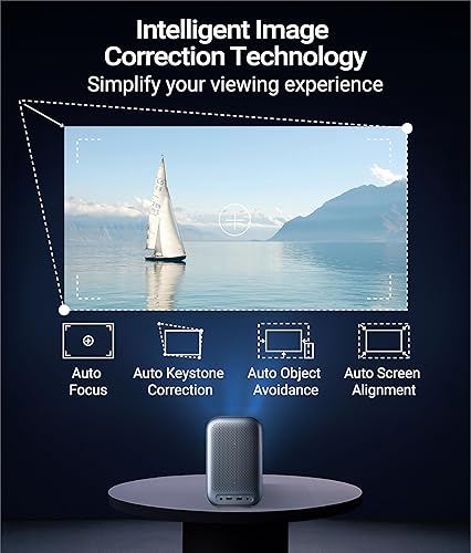 Miniatura 6 de AllPlay Google TV Smart Porejctor  Native 1080p Full HD  Auto Focus & Keystone  Dolby Audio  WiFi y Bluetooth  Kit de cine en casa portátil