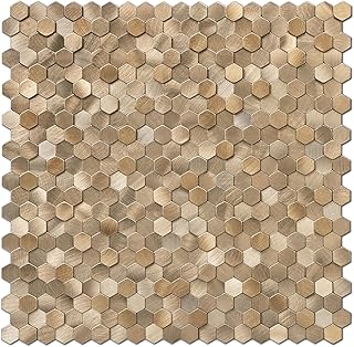 STICKGOO Peel and Stick Backsplash Tiles, Stick on Mosaic Self Adhesive ...