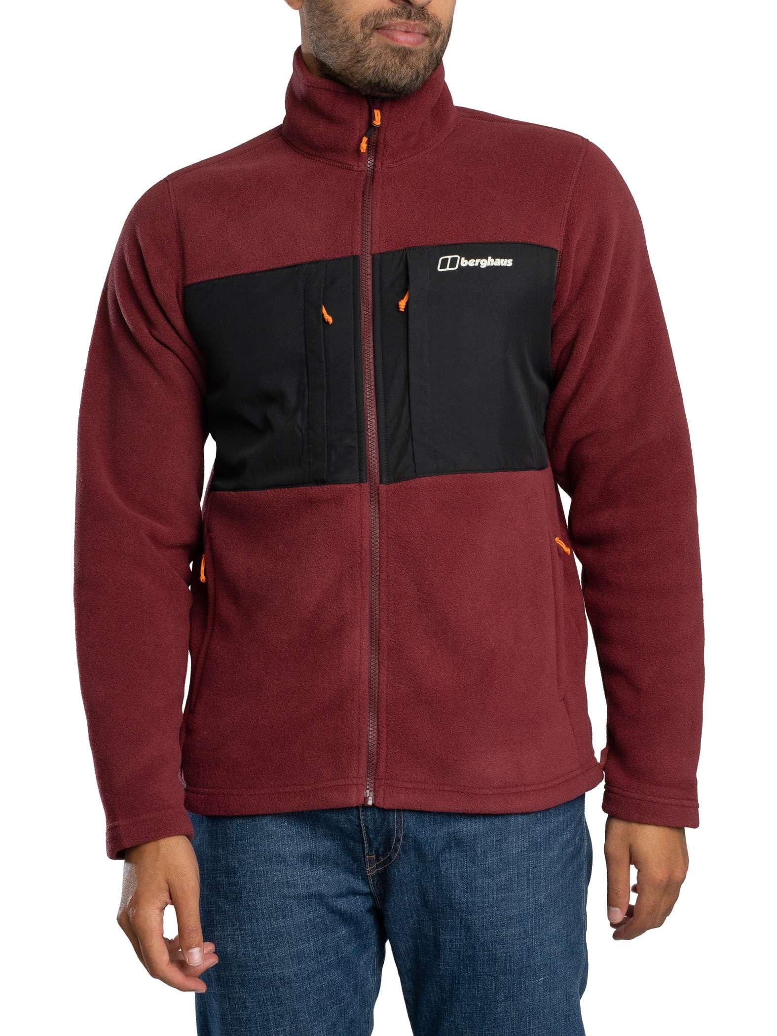 Berghaus M Prism Guide InterActive Jacket Dunkel rhum/jet black (LY9)