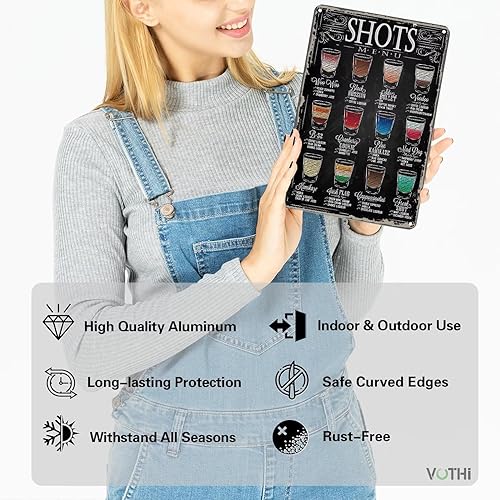 Miniatura 3 de Divertidos carteles retro para barra de menú, accesorios de bar para el hogar, decoración de pared de bar para tu hogar, bar, decoración de cueva de