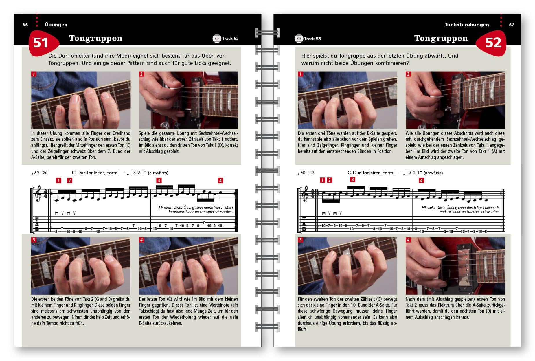 Besser Gitarre spielen: 10 Minuten täglich: Optimierte Workouts für Akustik- und E-Gitarre - alle Schwierigkeitsgrade