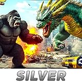 Realistic sound effects in city gorilla rampage monster games