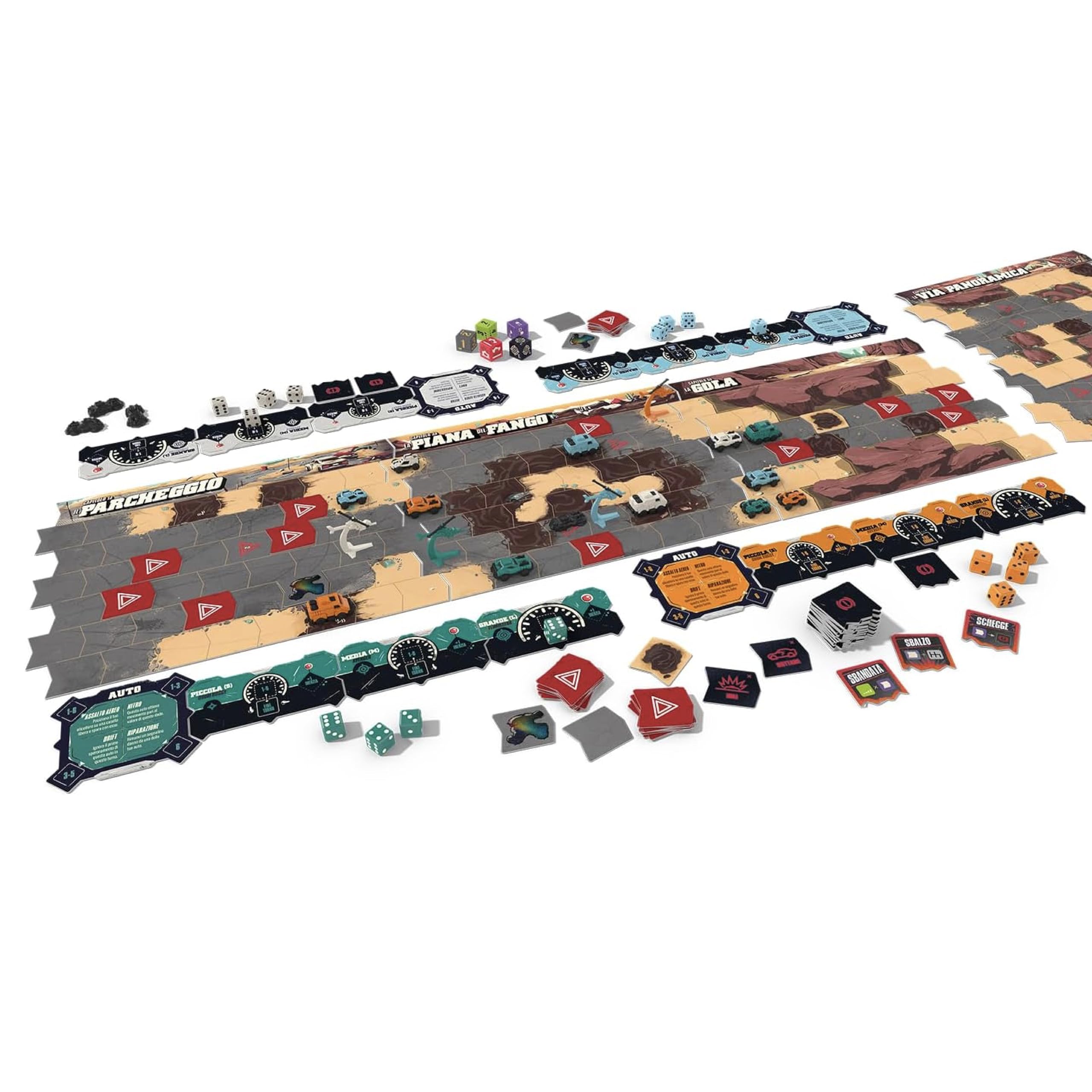 Pendragon - Thunder Road Vendetta - Edizione Italiano - Età 10+, da 2 a 4 Giocatori