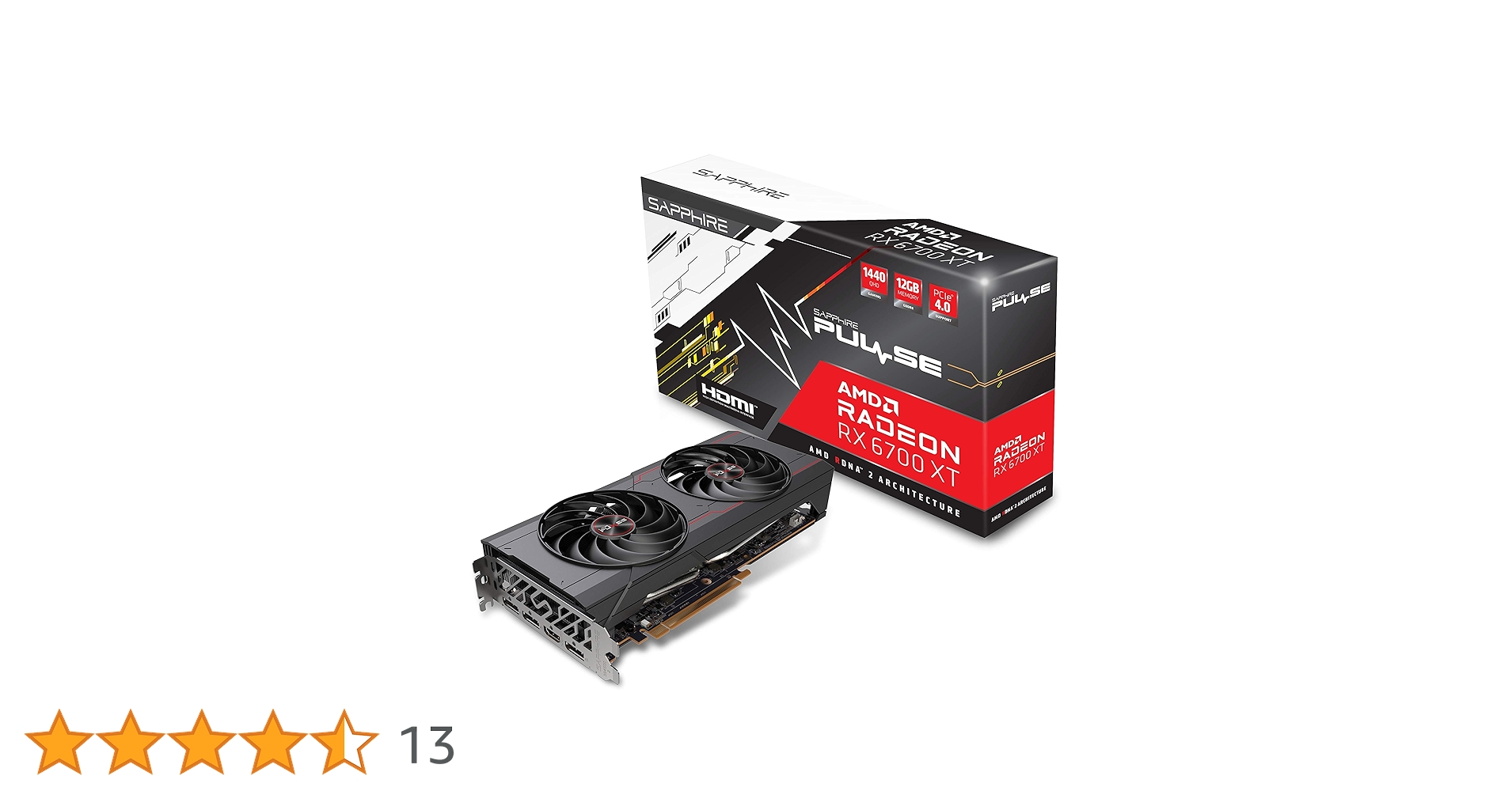 Amazon | Sapphire Technology Pulse AMD Radeon RX 6700 XT