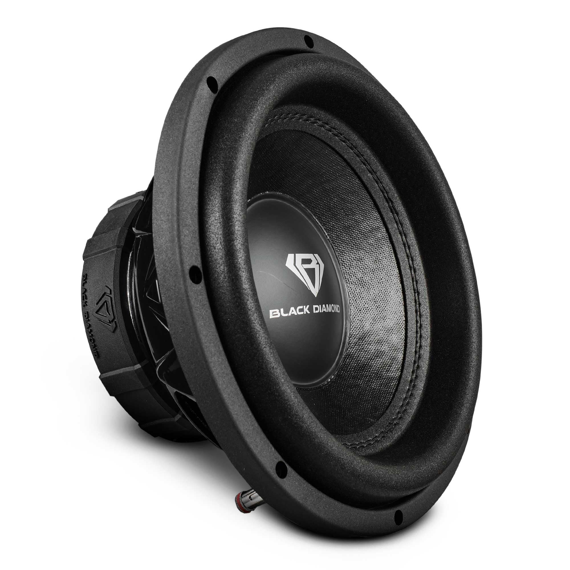 BLACK DIAMOND DIA-10S 10" Car Subwoofer – 220W RMS, 4-Ohm Single Voice Coil, Deep Bass, High-Performance Steel Basket & Foam Surround - Single