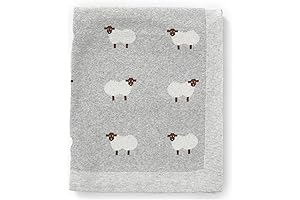 Hadetoto Cotton Sheep Baby Blanket: A Soft and Cozy Haven for Little Ones