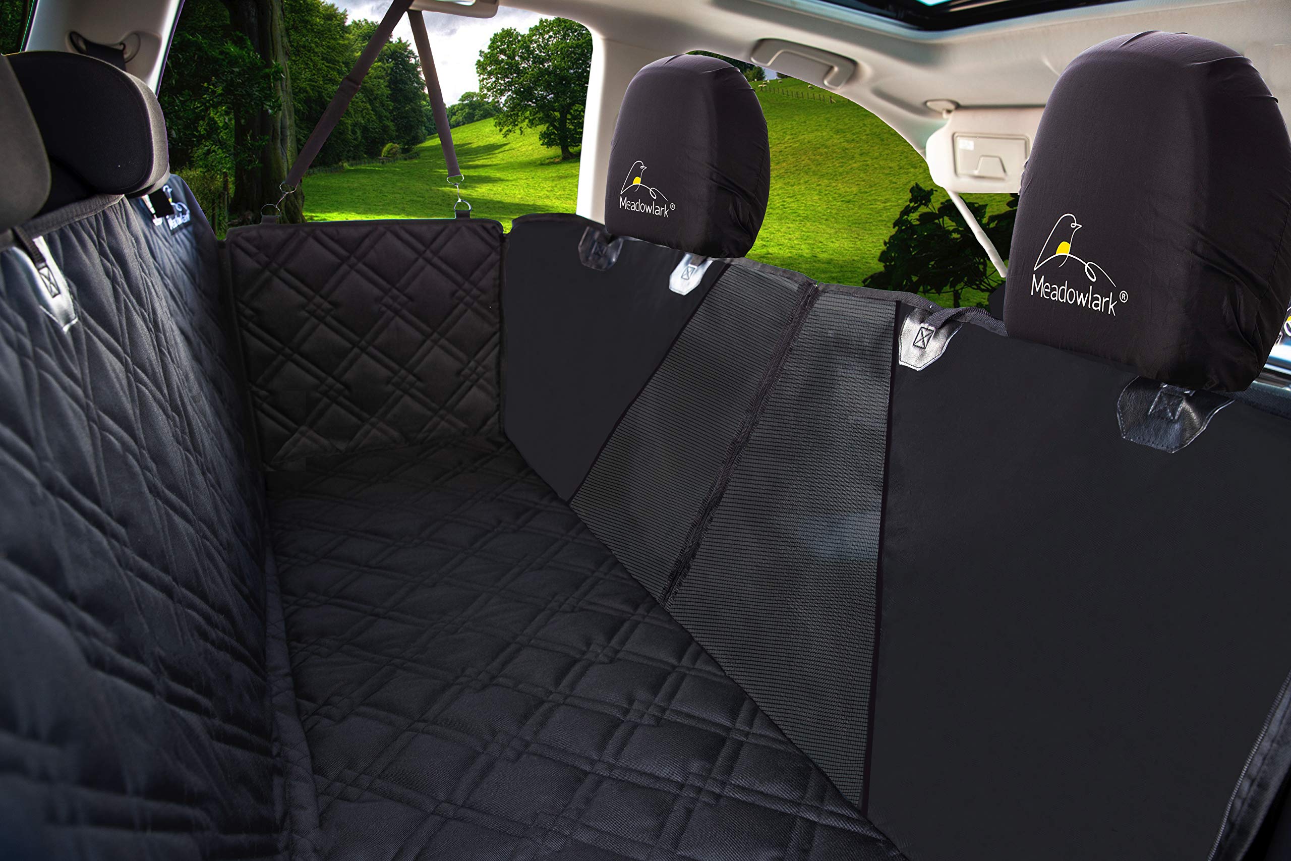 Meadowlark® Housse de siège pour Chien Voiture Universelle Imperméable! Protection complète