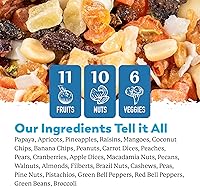 Vista 3 de Dr. Harvey's Mezcla de loros exóticos, mezcla sin semillas de alimentos naturales para loros grandes