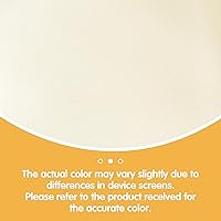 Vista 5 de BRILLMAX 4 Pack Ivory Tablecloths for 8 Foot Rectangle Tables 90 x 156 Inch - 8ft Rectangular Bulk Linen Polyester Fabric Washable Cloth Cover for