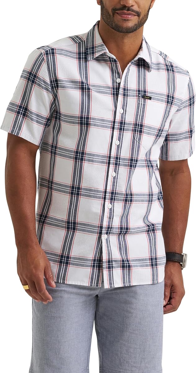 Lee Men's All Purpose Classic Fit Short Sleeve Shirt