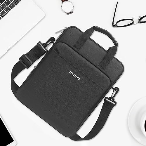 Miniatura 7 de MOSISO Funda vertical para tablet compatible con iPad Pro de 12.9 pulgadas M2 y M1 (6543 generación) 2022-2018, Surface Pro de 12.3 pulgadas