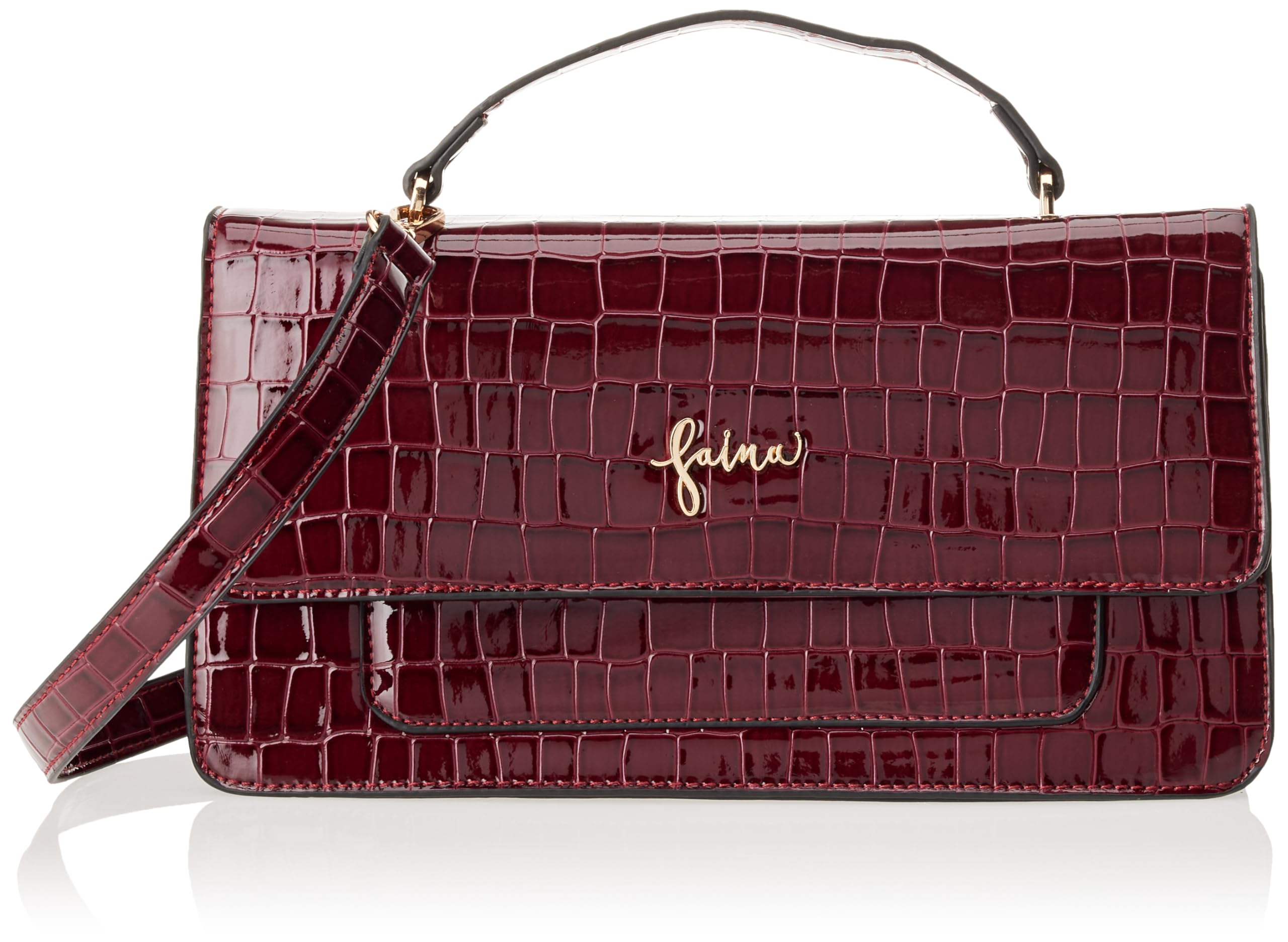 caspio Women's Small Shoulder Bag, Dark Cherry, One Size