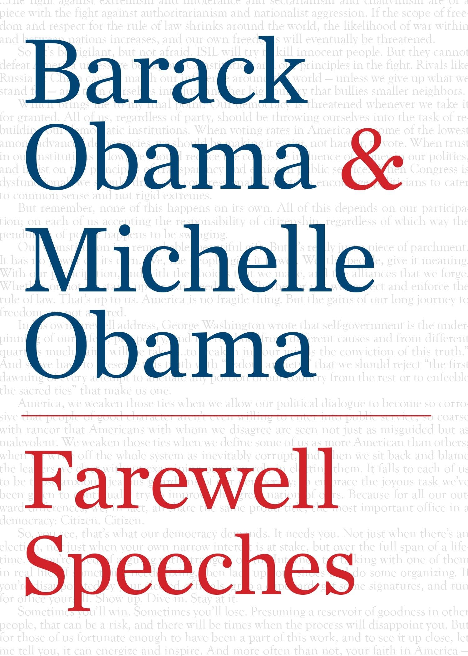 Melville House Book Barack Obama Farewell Speeches Paperback, 80 pages