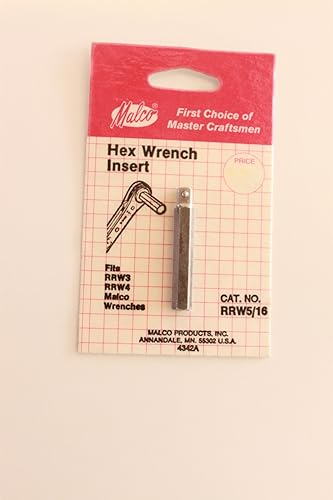 Malco RRW516 Ratchet Wrnch Insert, 5/16"