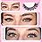 PHKERATA Wispy Lash Clusters Kit Natural Lash Extension Kit 192 pcs Cluster Eyelash Extension Kit DIY Individual Lashes Lashes with Lash Glue Bond and Seal Tweezers Soft Eyelash Clusters, 8-16 mm