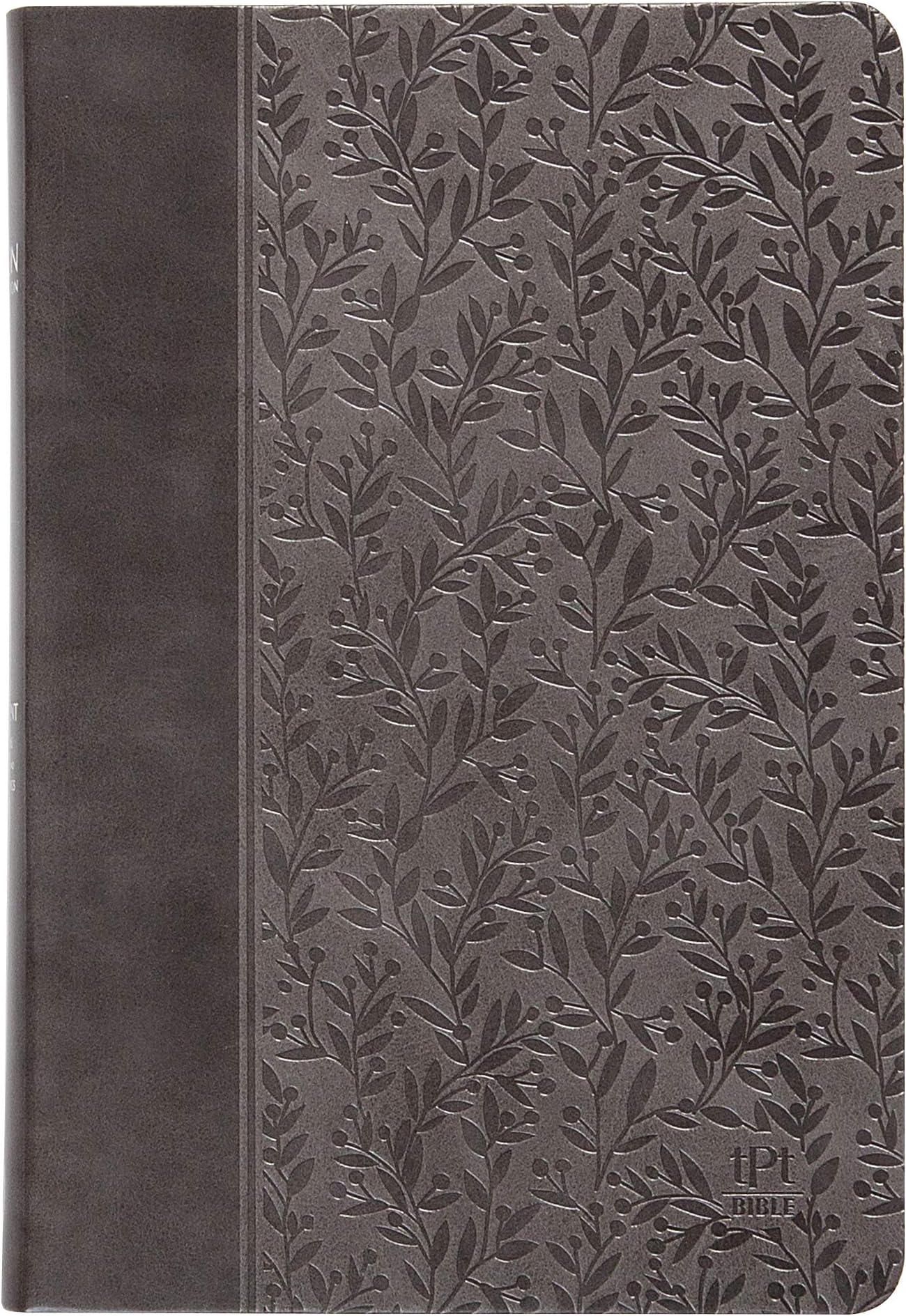 Tpt New Testament Gray with Psalms Proverbs & Song of Songs 2nd Edition (Black Letter Edition): The New Testament, Gray Faux Standard, With Psalms, Proverbs, and Song of Songs
