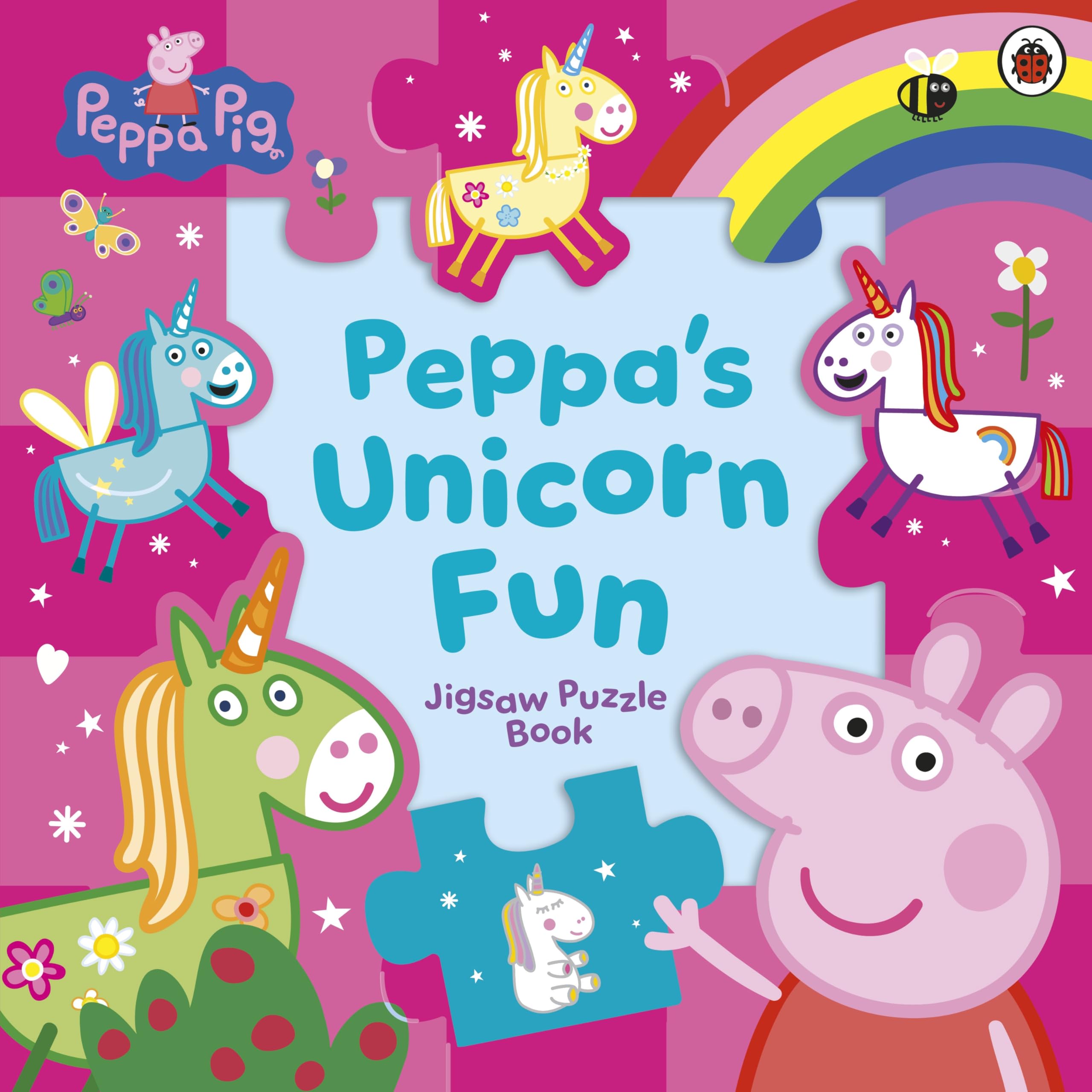 Peppa Pig: Peppa’s Unicorn Fun Jigsaw Puzzle Book
