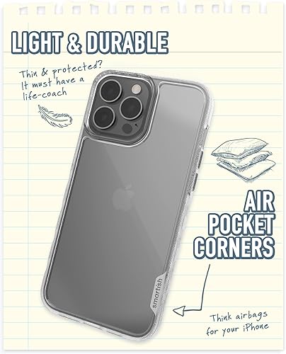 Miniatura 5 de Smartish - Funda delgada para iPhone 13 Pro Max, Gripmunk, ligera + protectora, funda de agarre fina, nada que ocultar