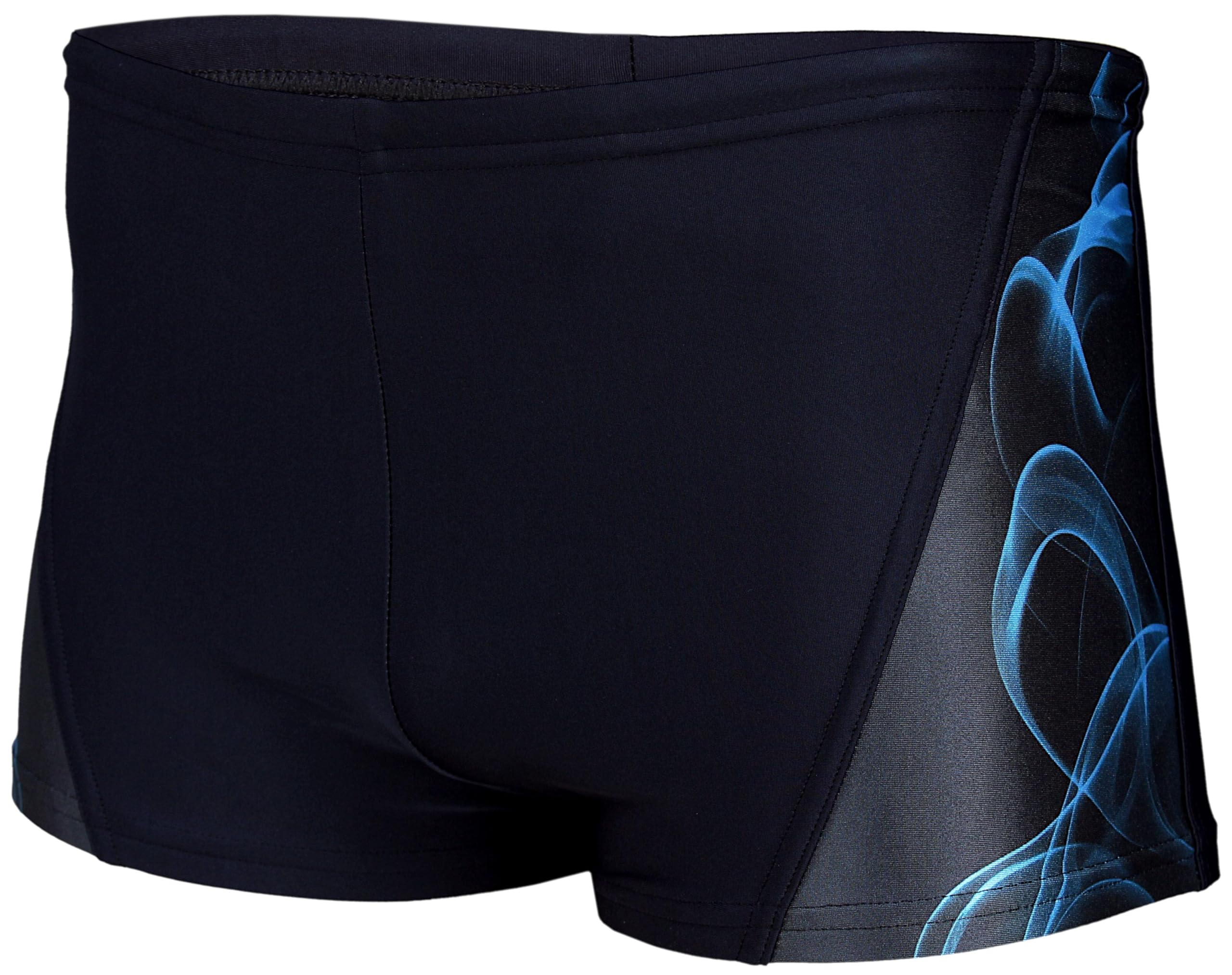 Aquarti Herren Kurze Badehose mit Streifen