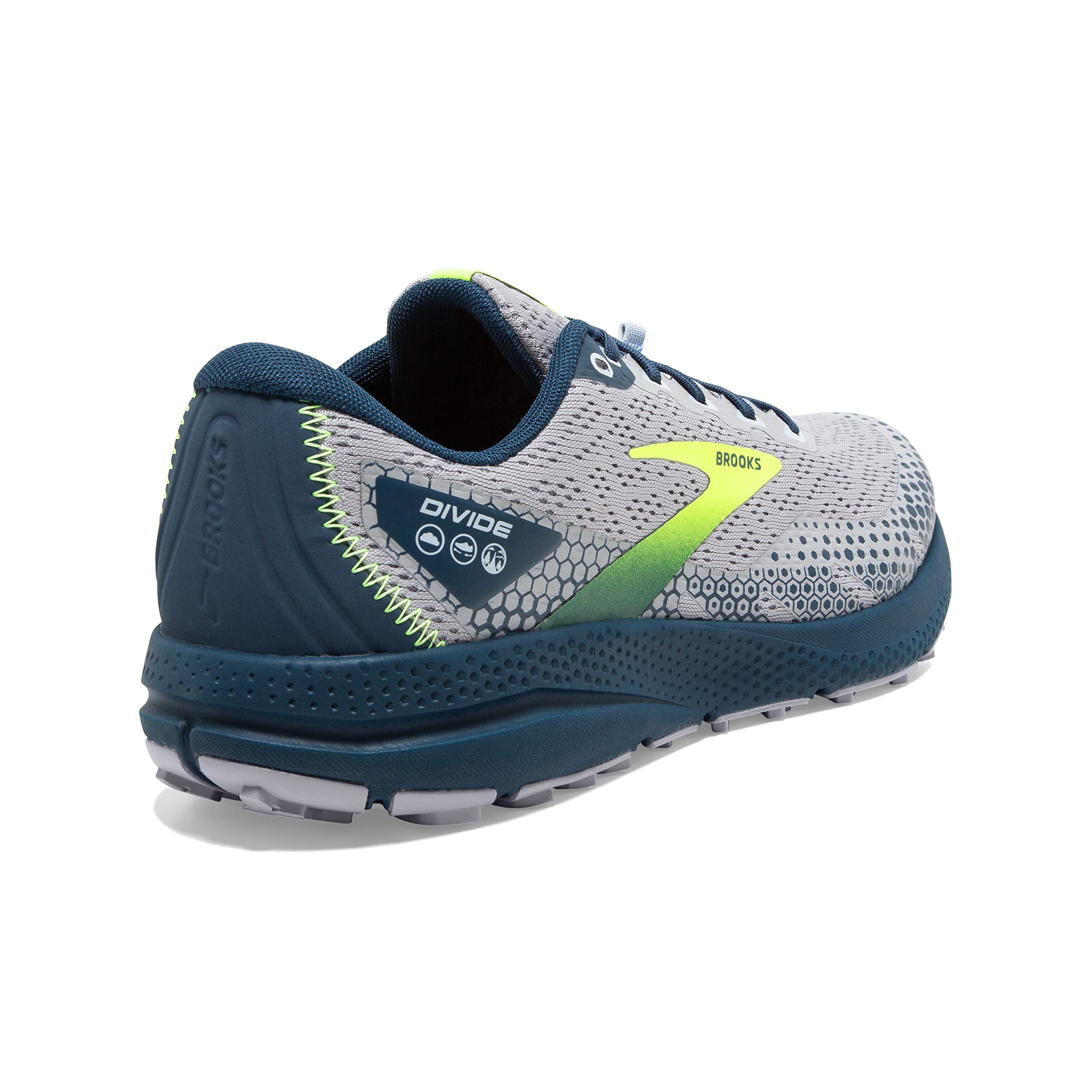 Brooks Podział męski 3 buty do biegania, Alloy Titan Nightlife, 40.5 EU