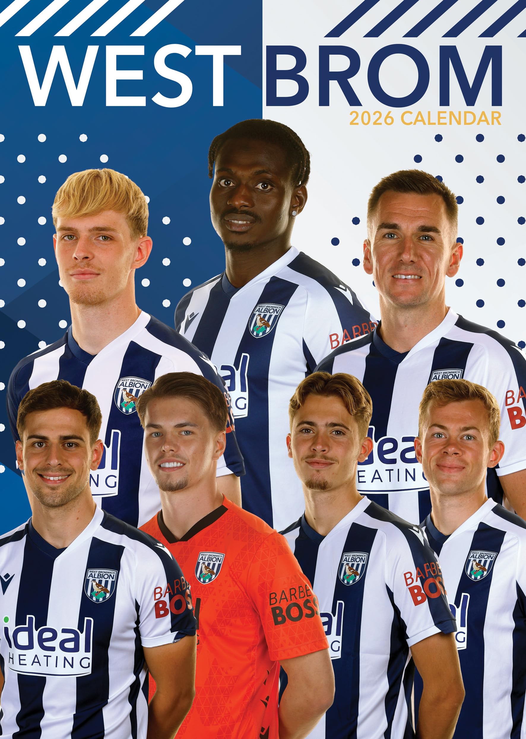 West Bromwich Albion FC- A3 Calendar 2026