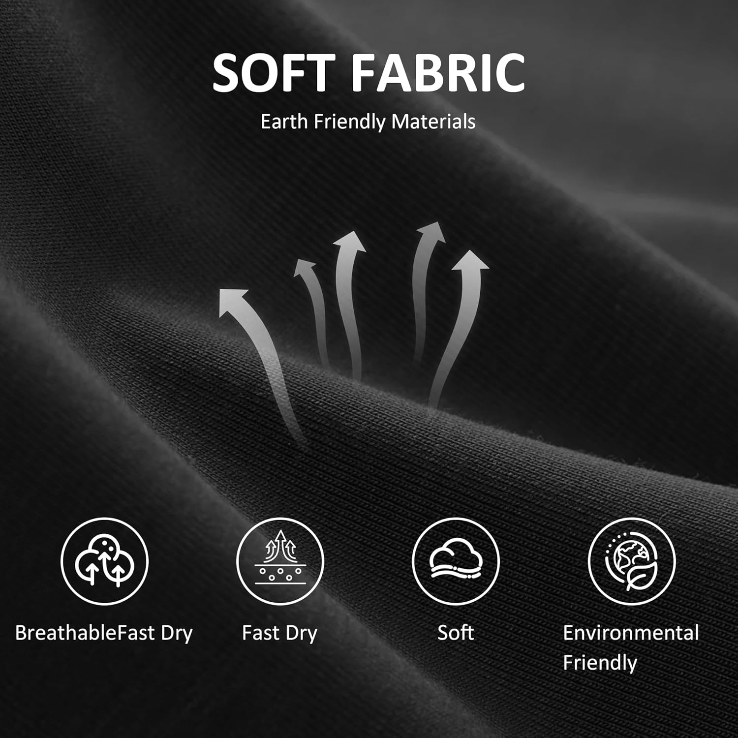 Men’s Boxer Briefs 6-Pack – Ultra-Soft Viscose Underwear, Breathable Moisture-Wicking Fabric, No Ride-Up Fit - Image 4