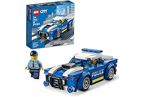 LEGO City Police Car Adventure Toy for 5+ Year-old Boys