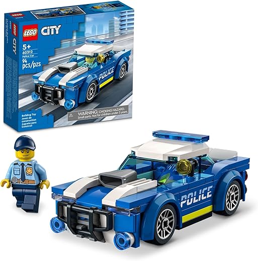 60312 LEGO® City Carro da Polícia; Kit de Construção (94 peças)