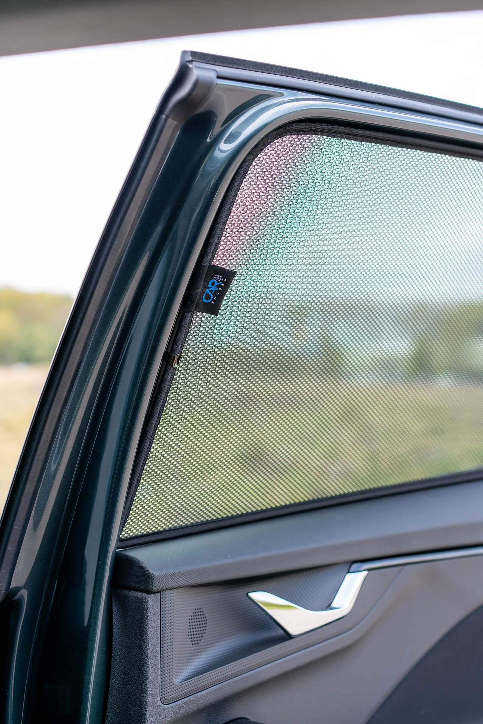 Satz Car Shades kompatibel mit Skoda Kamiq 2019- (6-teilig), Schwarz