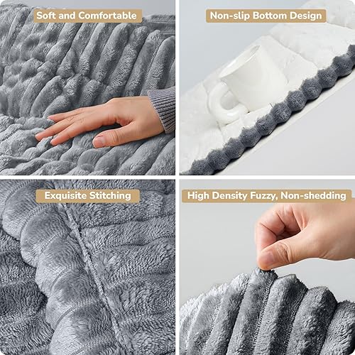 Miniatura 3 de Funda de sofá para perros, lavable, antideslizante, funda protectora duradera para sofá para perros, fundas de sofá mullidas para perros, aptas para