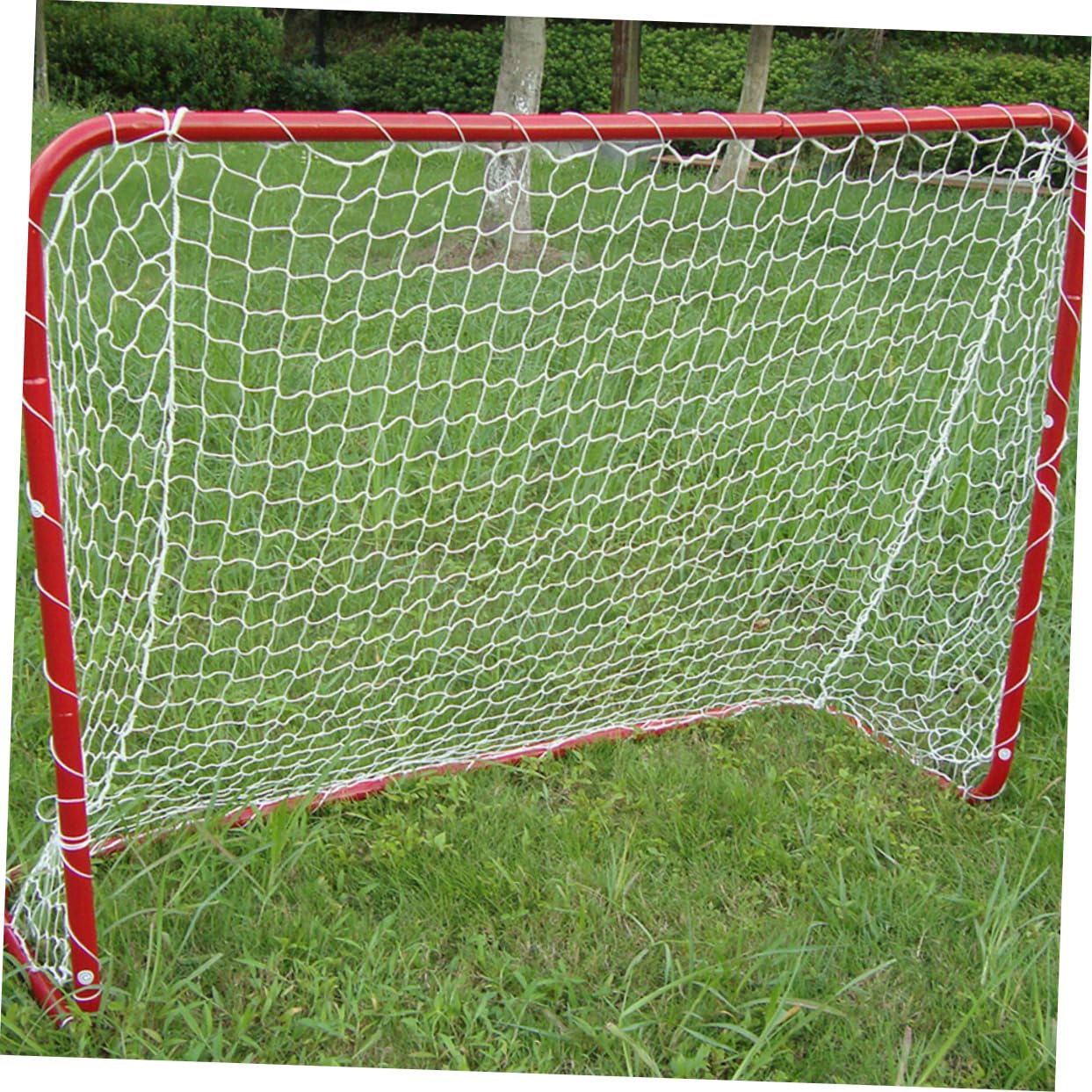 INOOMP Rete da Calcio di Ricambio per Ragazzo Ragazza, Fibra di Polipropilene, Sottile, Facile da Montare e Trasportare, per Allenamento in Giardino