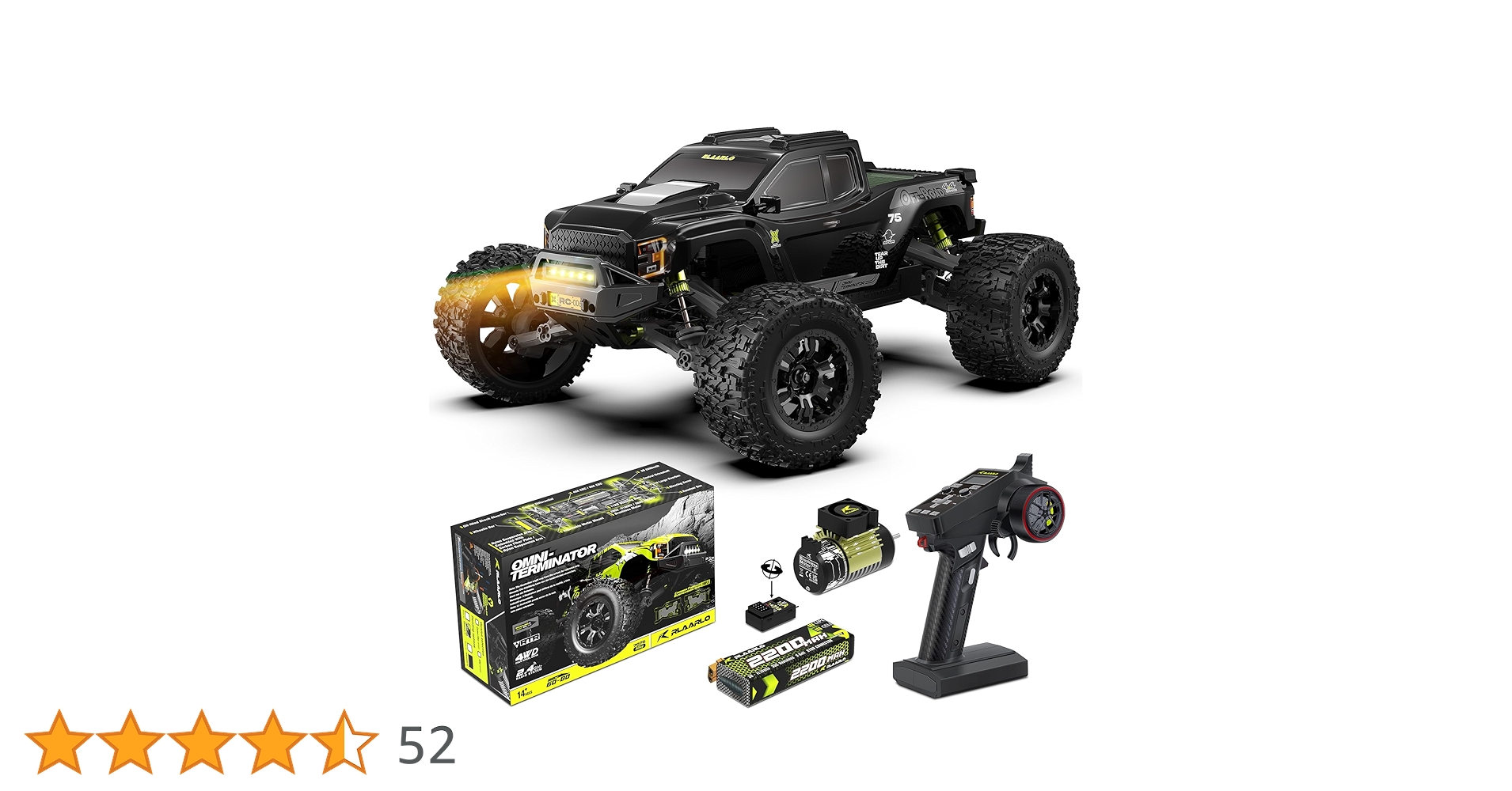 Amazon.co.jp: RIAARIO ラジコンカーミニ 1:10 ブラシレスRCカー