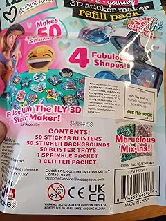 COMPOUND KINGS 3D Sticker Refills - Undersea Adventure