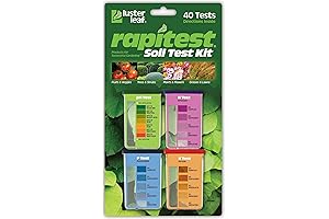 1601 Rapitest Test Kit for Healthy & Wiser Soil pH, Nitrogen, Phosphorous, and Potash