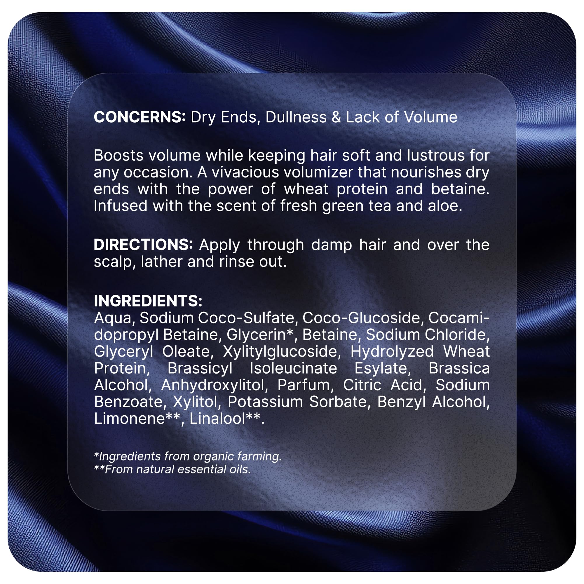 PUREANCE Hydralift Volumizing Shampoo for Thinning Hair, Sulfate-Free, 9.81 Fl Oz